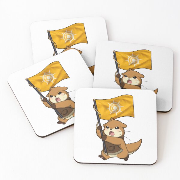 Item preview, SOLAR OTTER FLAG designed and sold by Blacksmythtv.