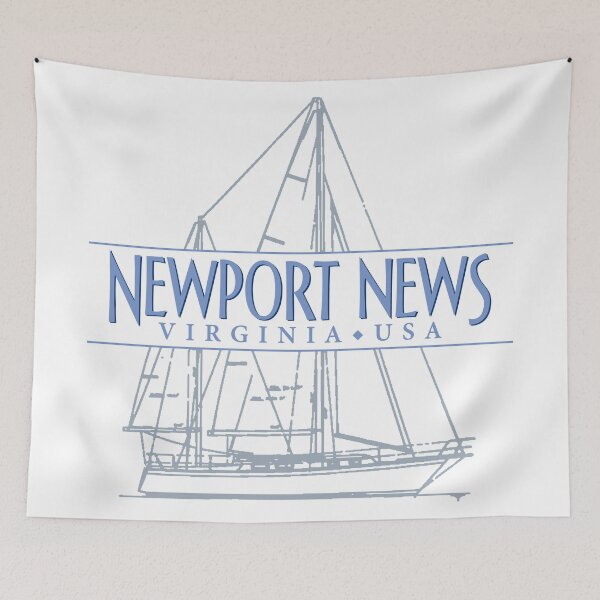 Artikelvorschau, Newport News, Virginia (Bundesstaat) entworfen und verkauft von Futurebeachbum.