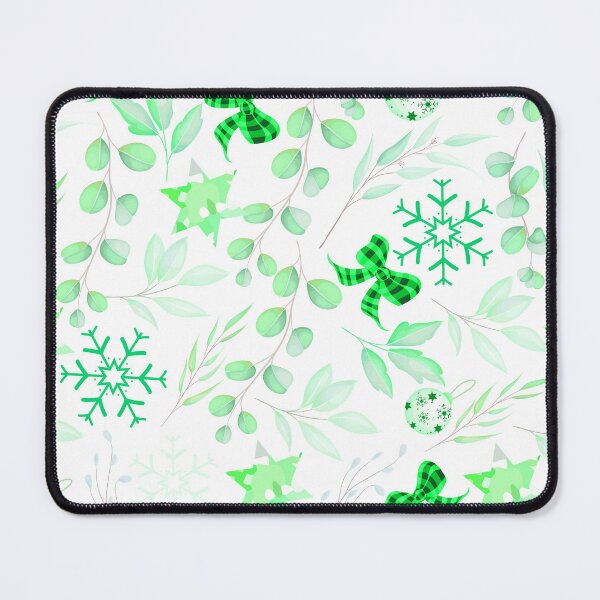 Item preview, Christmas Winter Decorations, Christmas balls, Bows, Snow Flakes pattern - BsB6 designed and sold by Art-by-Geoff.