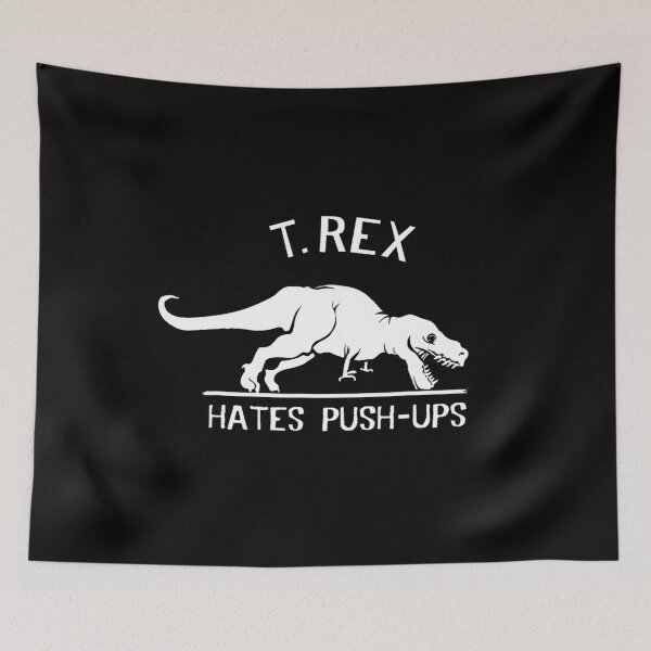 Item preview, T-Rex Hates Push-Ups designed and sold by enragedchild257.