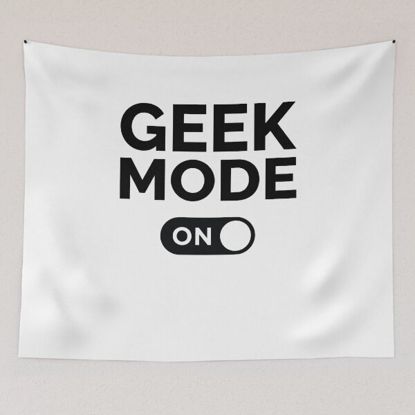Item preview, Geek Mode On designed and sold by freshLayer.