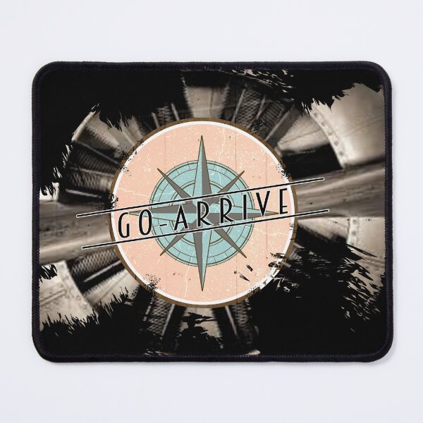 Item preview, Go Arrive YouTube logo designed and sold by Mad Crabs Creations.