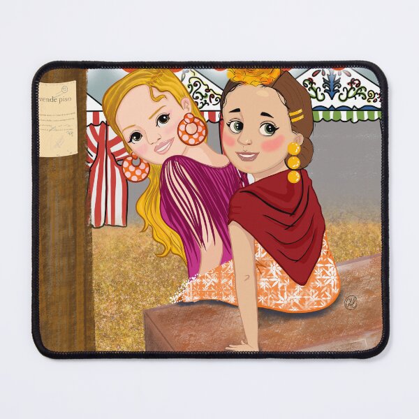 Item preview, Sitting girls  designed and sold by Dancesevillanas.