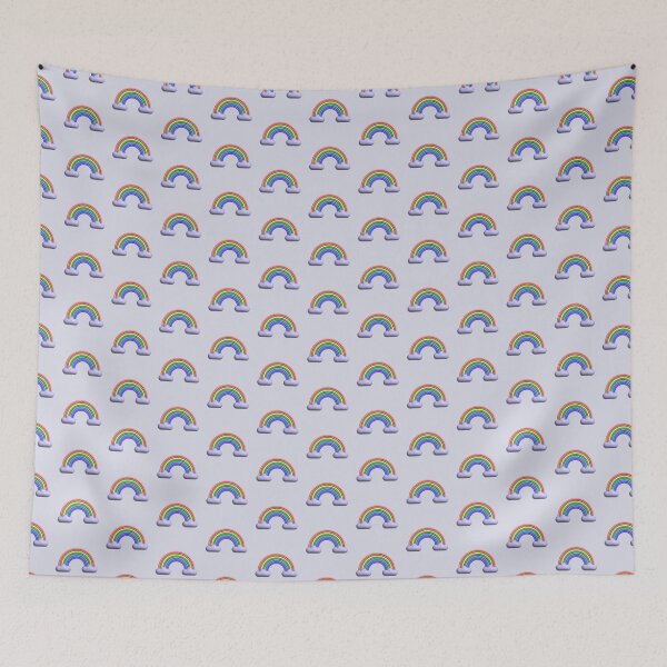 Item preview, Rainbow 3D rendering pattern designed and sold by EngineerGoC.