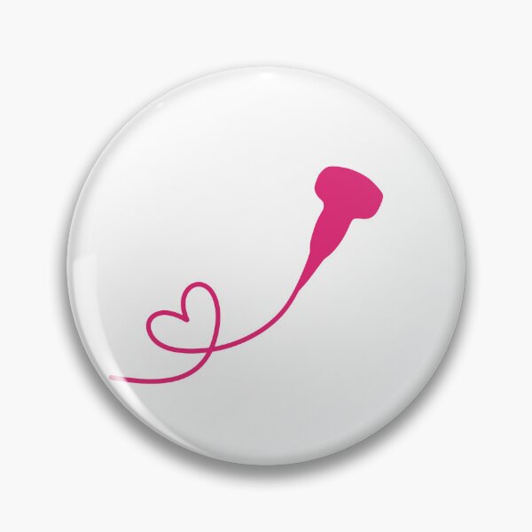 Item preview, Ultrasound /Sonographer probe heart loop designed and sold by designbyliz.