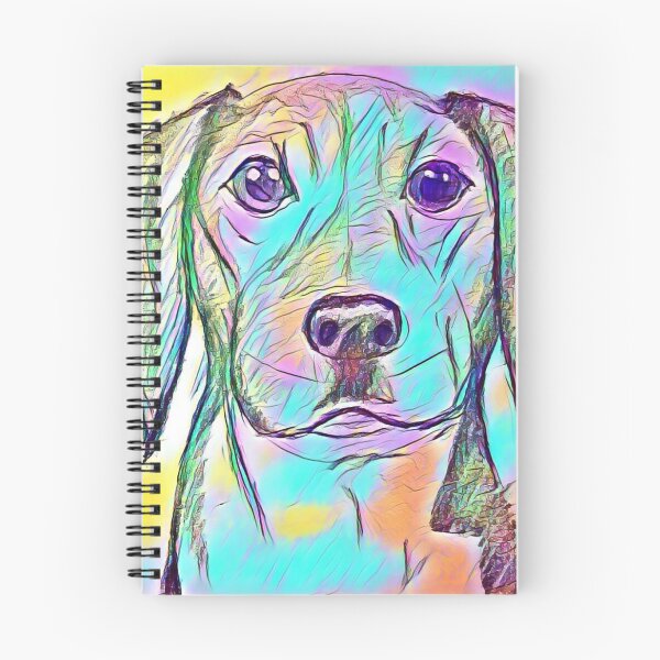 Aperçu de l'œuvre couleur Chien créée et vendue par Live-Art.