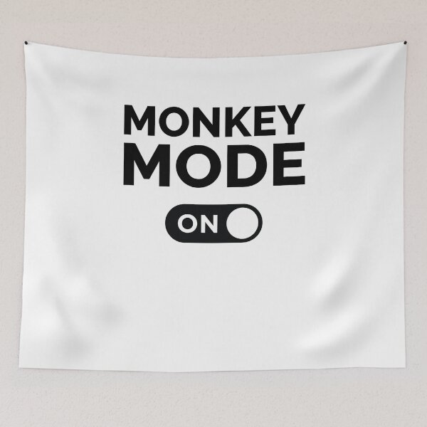 Item preview, Monkey Mode On designed and sold by freshLayer.