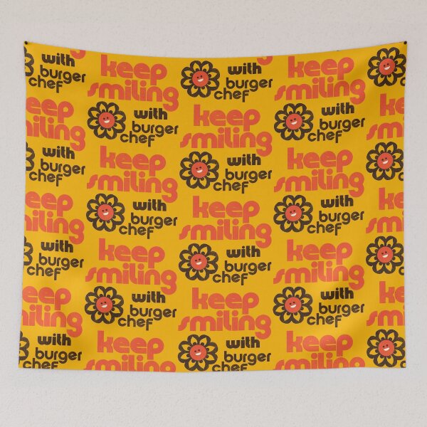 Item preview, Keep Smiling with Burger Chef designed and sold by ourkid.
