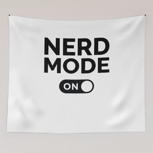 Item preview, Nerd Mode On designed and sold by freshLayer.