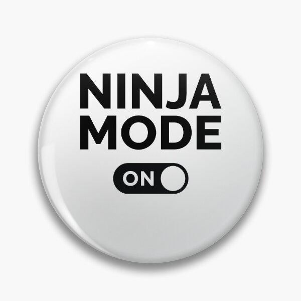 Item preview, Ninja Mode On designed and sold by freshLayer.