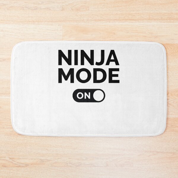 Item preview, Ninja Mode On designed and sold by freshLayer.