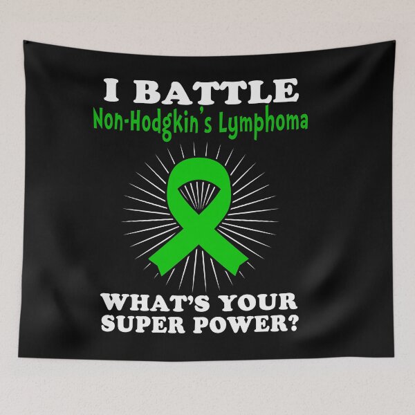 Item preview, I Battle Non-Hodgkin's Lymphoma Funny Non-Hodgkin's Lymphoma Warrior Gift designed and sold by rechardtee.
