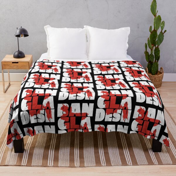 Item preview, Bangladesh Word Large text print and Map of country (white & red) designed and sold by dezanli.