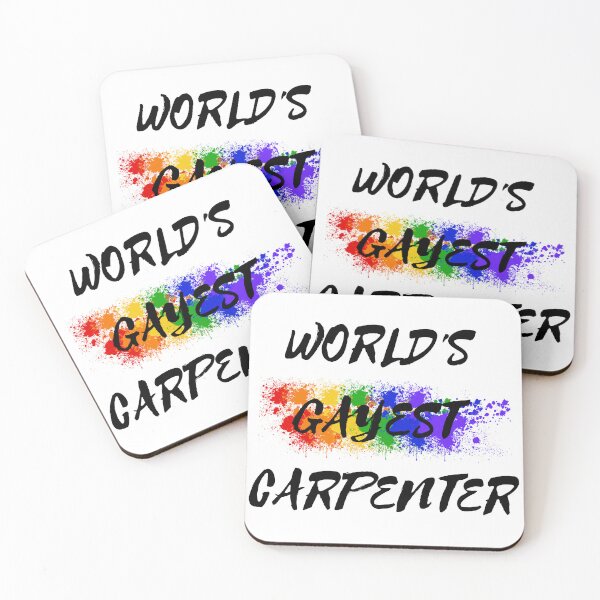 Item preview, World's Gayest Carpenter designed and sold by LuckyKermit.