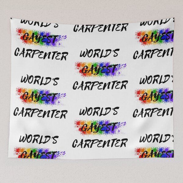 Item preview, World's Gayest Carpenter designed and sold by LuckyKermit.