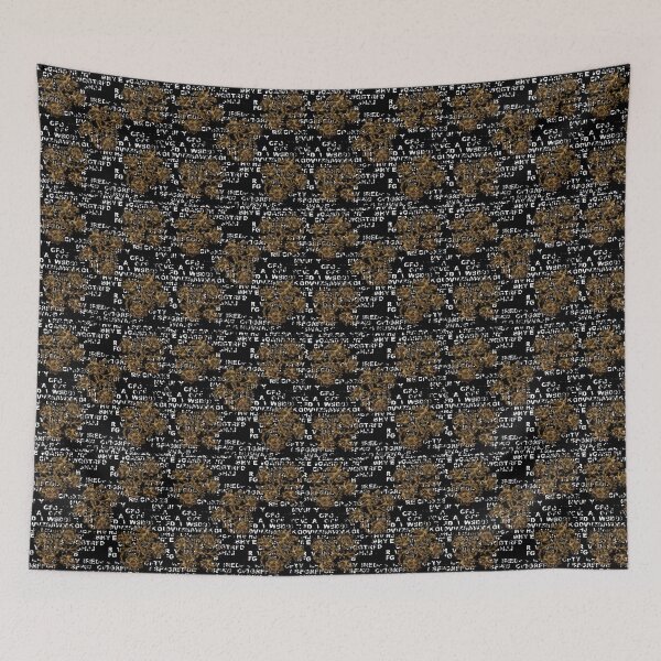 Item preview, writing harmony with baroque designed and sold by DERYA AKINCI.