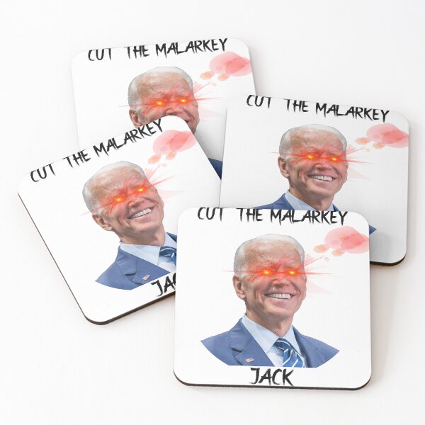 Item preview, Cut the malarkey Jack designed and sold by Politici.