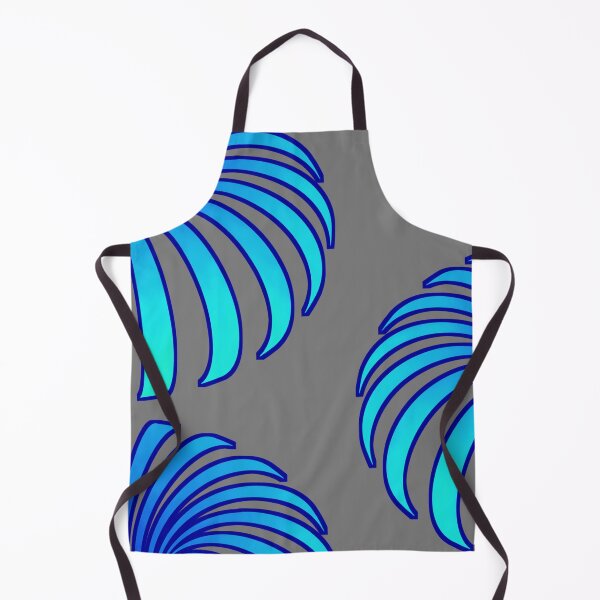 Item preview, Tropical optical illusion flower botanical foliage blue cyan teal rainbow plant banana designed and sold by IMNIUM.