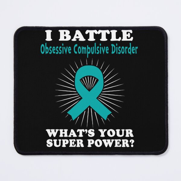 Item preview, I Battle Obsessive Compulsive Disorder Funny Obsessive Compulsive Disorder Warrior Gift designed and sold by rechardtee.