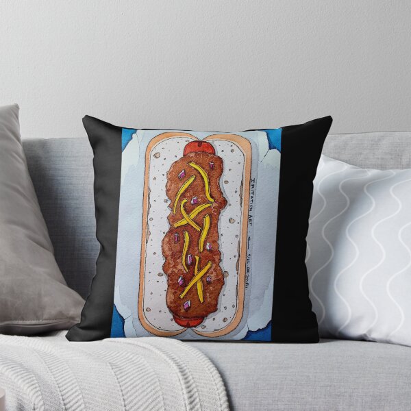 Artikelvorschau, Chili Dog *Käse / rote Zwiebeln entworfen und verkauft von ImitationArt.
