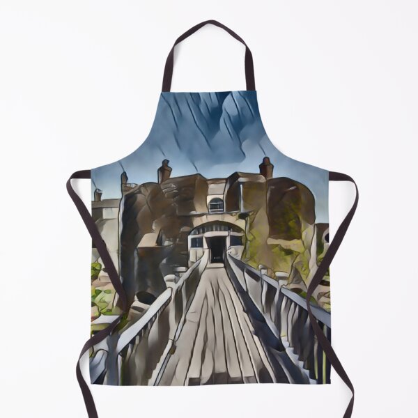 Item preview, Wide Angle Castle In Retro Pop designed and sold by Fearless-Fox.