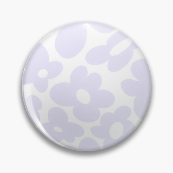 Item preview,  Purple flower by fleur aesthetic pin designed and sold by madebylauren.