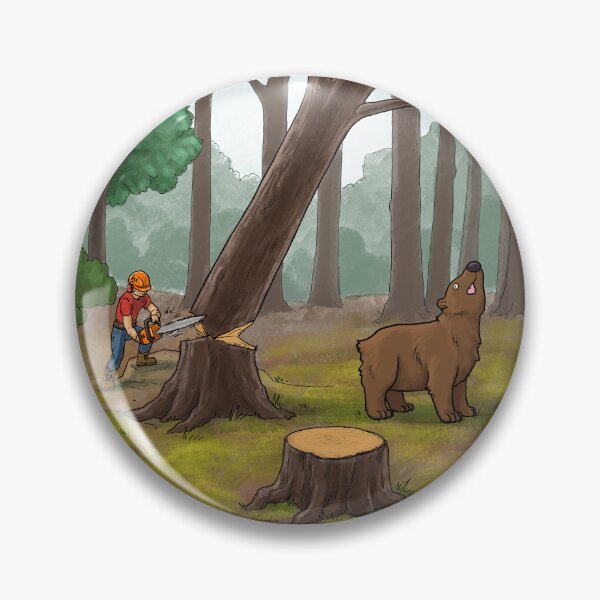 Artikelvorschau, Dummer Bär - Holz! entworfen und verkauft von JadedSketch.