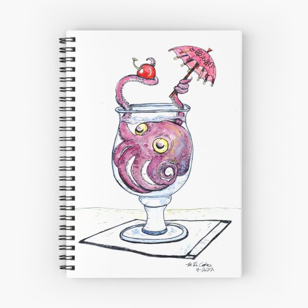 Artikelvorschau, Cocktailglas Oktopus entworfen und verkauft von MsFledermaus.