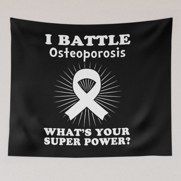 Item preview, I Battle Osteoporosis Funny Osteoporosis Warrior Gift designed and sold by rechardtee.