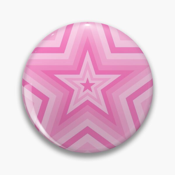Item preview, Pink star gradient aesthetic pin designed and sold by madebylauren.