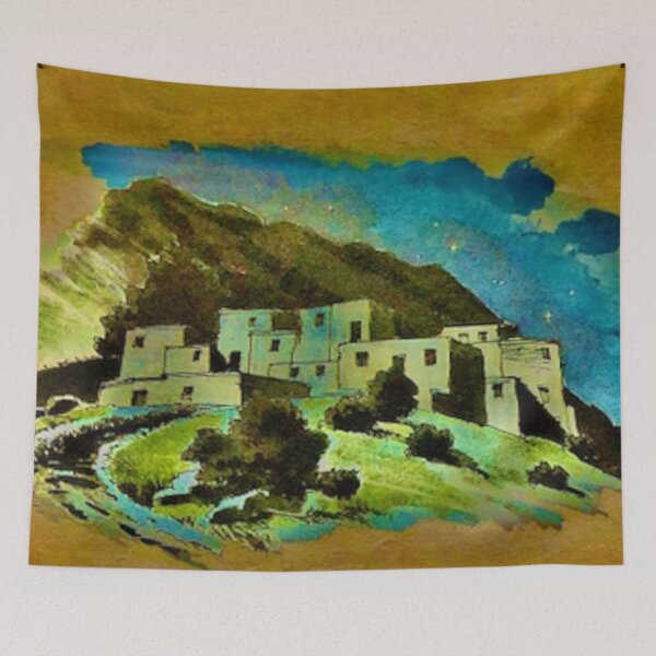 Item preview, Tropical Island sand dune Dream Art designed and sold by SoulArtSara.