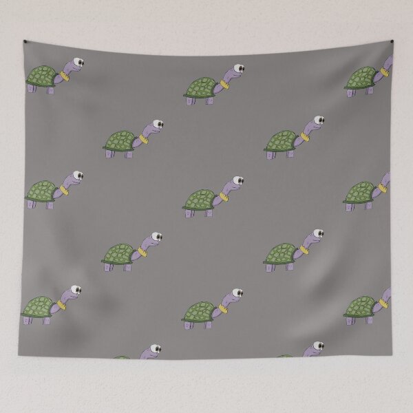 Item preview, Turtle with crown around its neck designed and sold by system51.