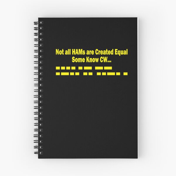 Item preview, Copy of Not All HAMs are Created Equal - Some Know CW... Fun HAM Radio Design for darker shirts designed and sold by WilsonCreekArts.