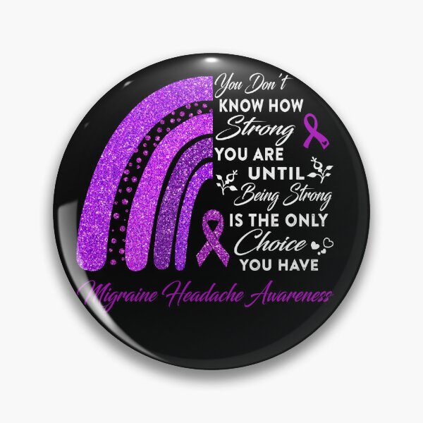 Item preview, You Don't Know How Strong You Are Rainbow Migraine Headache Awareness designed and sold by Gillosina.