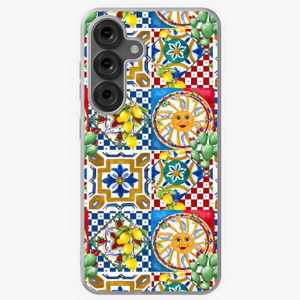Item preview, Sizilianische Fliesen, mediterran, Mosaik, Zitronen, designed and sold by MariaMarinova.