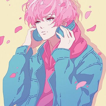 An anime boy with pink hair. - Anime Answers - Fanpop