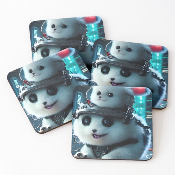 Item preview, Very Cute Fluffy Cyborg Unreal Engine 002 designed and sold by GGTS-Art.