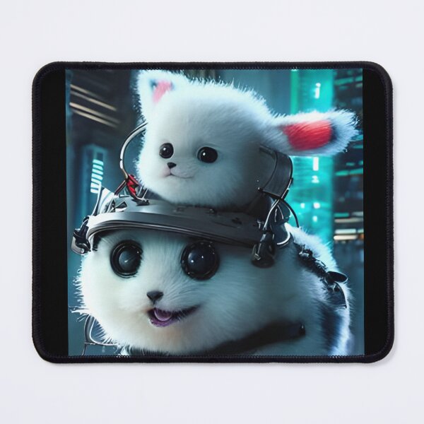 Item preview, Very Cute Fluffy Cyborg Unreal Engine 002 designed and sold by GGTS-Art.