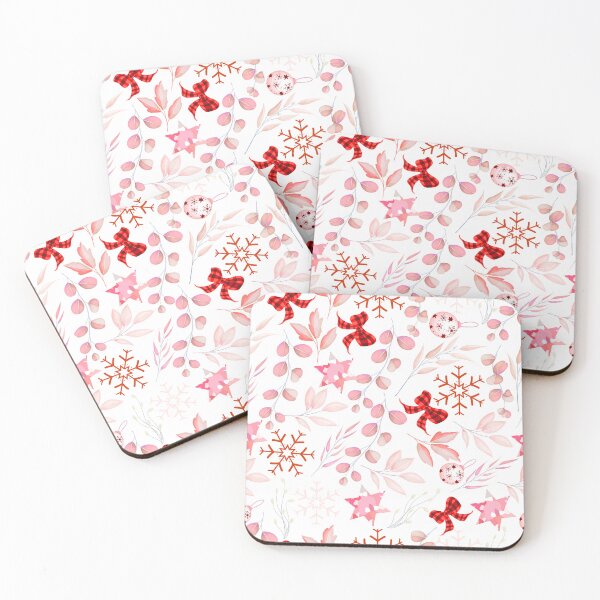 Item preview, Christmas Winter Decorations, Christmas balls, Bows, Snow Flakes pattern - BsB1 designed and sold by Art-by-Geoff.