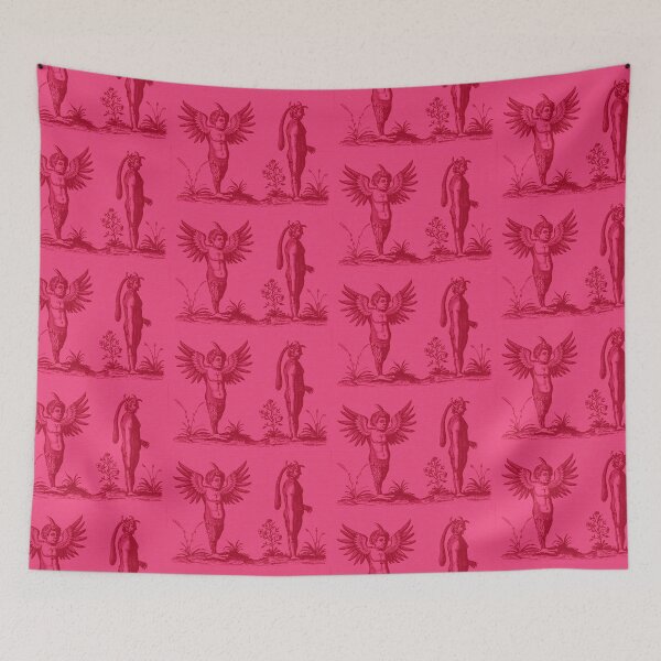 Item preview, Ancient Mythical Beasts in red and pink designed and sold by SirenSeventyOne.