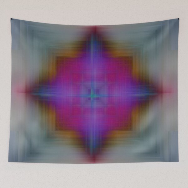 Aperçu de l'œuvre mandala de concentration d'ondes lumineuses créée et vendue par Anna Lemos.