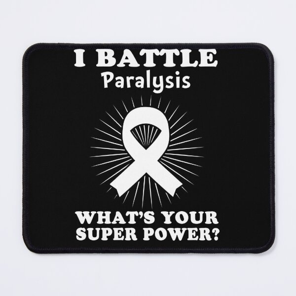 Item preview, I Battle Paralysis Funny Paralysis Warrior Gift designed and sold by rechardtee.