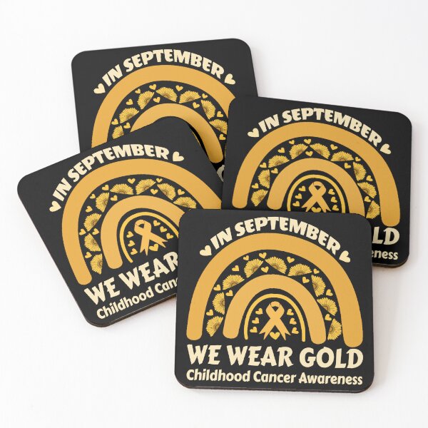 Item preview, Funny Rainbow In September We Wear Gold Ribbon Childhood Cancer Awareness designed and sold by ghostsanda.
