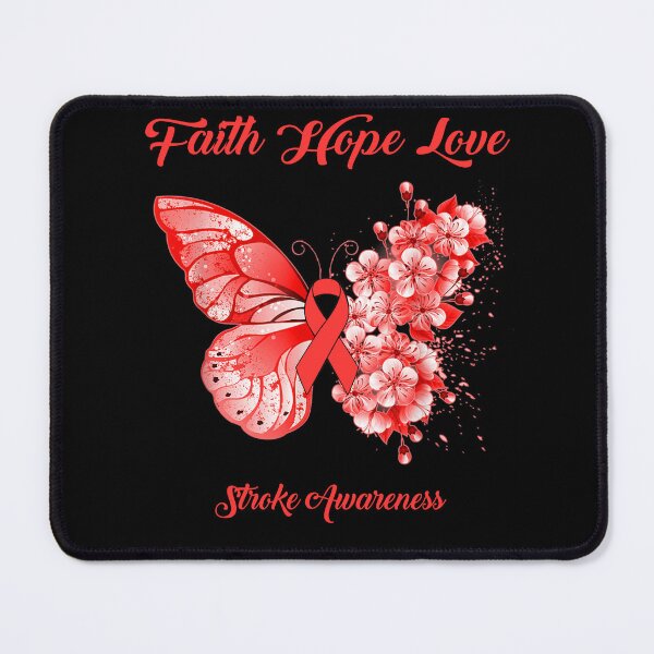 Item preview, Faith Hope Love Stroke Awareness Butterfly Ribbon Gifts designed and sold by Adropine.