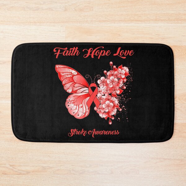 Item preview, Faith Hope Love Stroke Awareness Butterfly Ribbon Gifts designed and sold by Adropine.