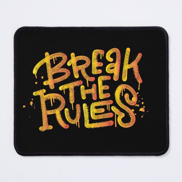 Item preview, Break the Rules | Rule Breaker | Motivation | Part 2 designed and sold by CadDesignerr.