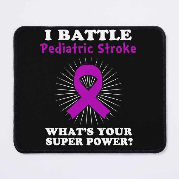 Item preview, I Battle Pediatric Stroke Funny Pediatric Stroke Warrior Gift designed and sold by rechardtee.