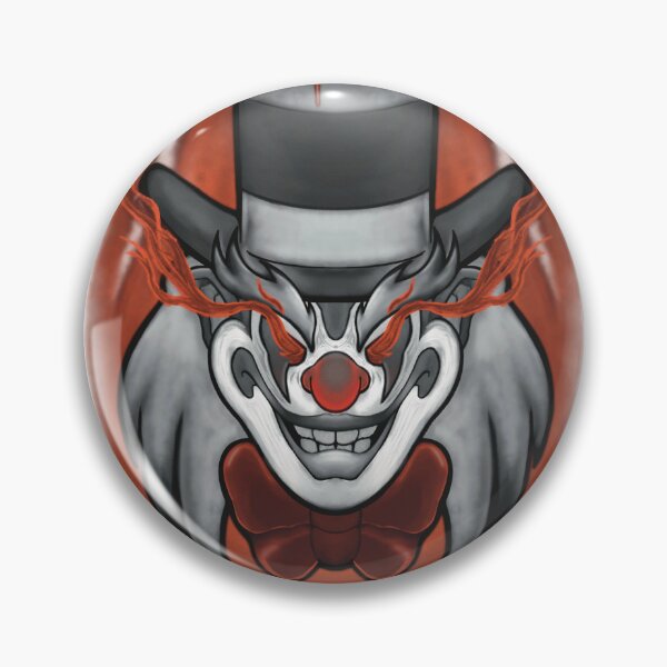 Item preview, Red Clown of Horror designed and sold by ArtByJFC.