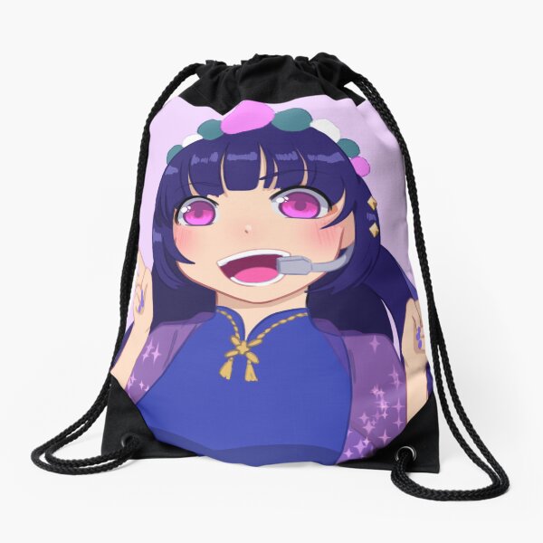 yun jin idol Drawstring Bag