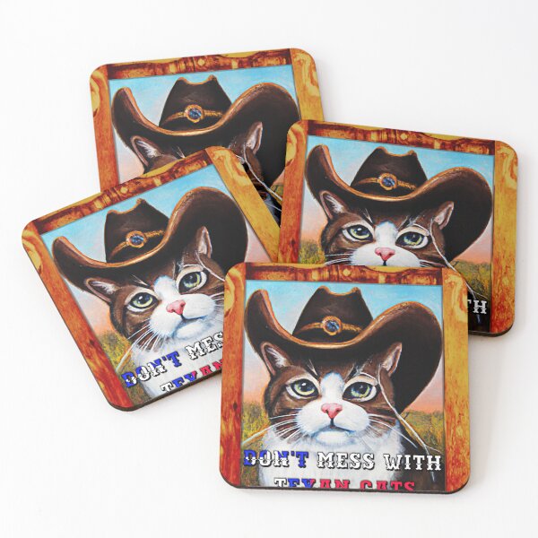 Item preview, Don't Mess With Texan Cats designed and sold by Brett Brazell.
